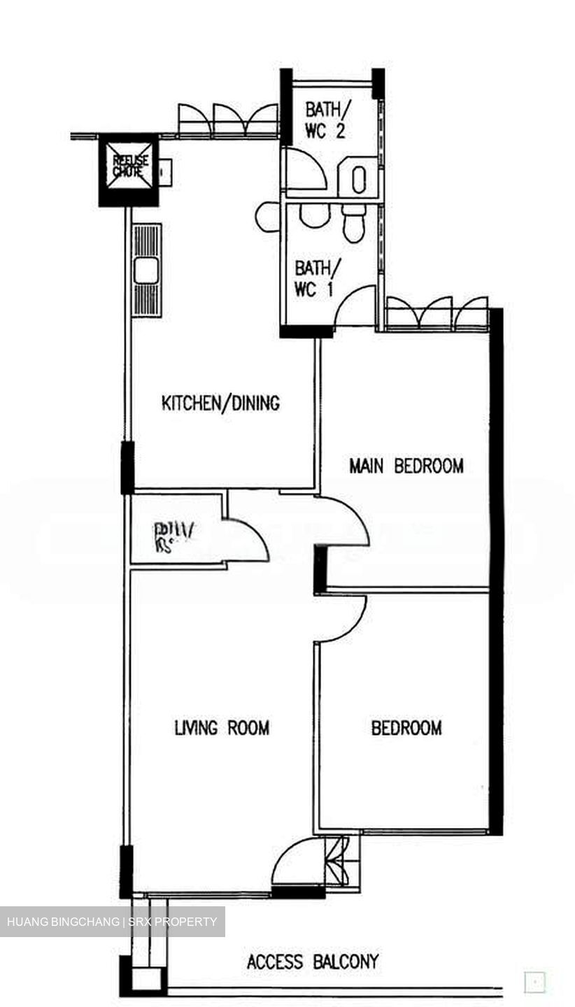 Blk 611 Clementi West Street 1 (Clementi), HDB 3 Rooms #536168821